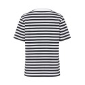 PIECES Ria kortærmet stribet t-shirt  - Sort