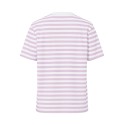 PIECES Ria S/S Stribet T-shirt - Winsome Orchid