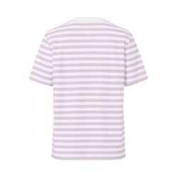 PIECES Ria S/S Stribet T-shirt - Winsome Orchid