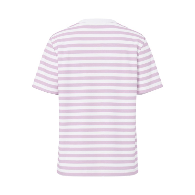 PIECES Ria S/S Stribet T-shirt - Winsome Orchid