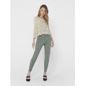 JDY New Sun 3/4 Cropped Strik Pullover - Tapioca