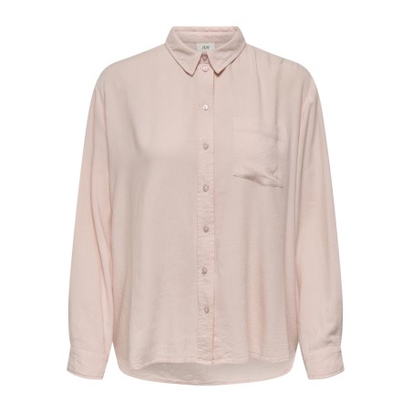 JDY Maka L/S Hør Skjorte - Chalk Pink