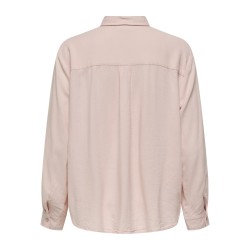 JDY Maka L/S Hør Skjorte - Chalk Pink