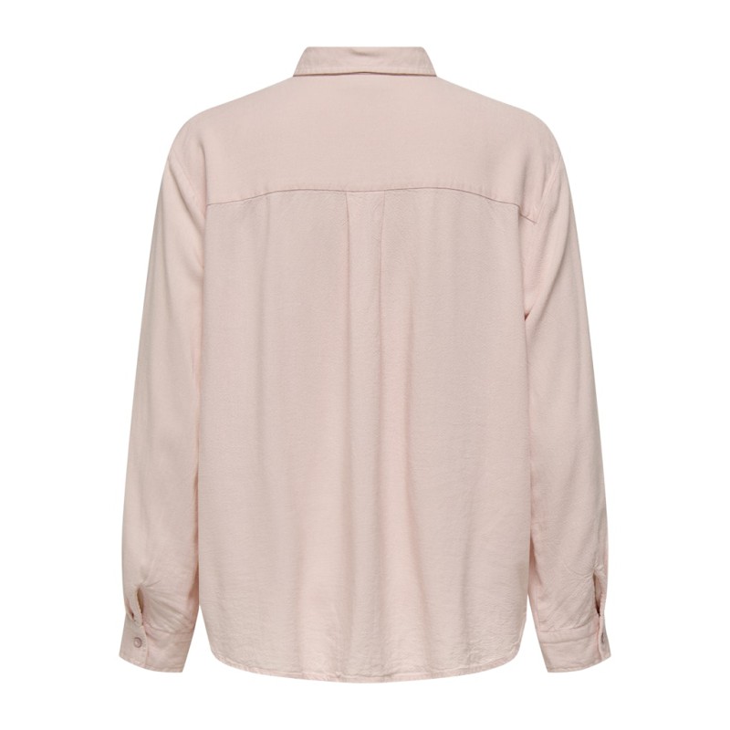 JDY Maka L/S Hør Skjorte - Chalk Pink