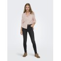 JDY Maka L/S Hør Skjorte - Chalk Pink