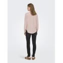 JDY Maka L/S Hør Skjorte - Chalk Pink