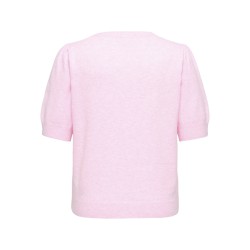 ONLY CARMAKOMA Rica s/4 strik Pullover - Pink-A-Boo