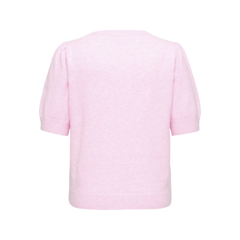 ONLY CARMAKOMA Rica s/4 strik Pullover - Pink-A-Boo