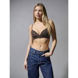 ONLY Tracy Laura Formstøbt BH - Seal Brown