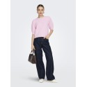 ONLY Rica 2/4 Strik Pullover - Pink-A-Boo