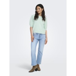 ONLY Rica 2/4 Strik Pullover - Mist Green