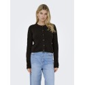 JDY Chloe strikcardigan - Chocolate Torte