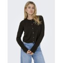 JDY Chloe strikcardigan - Chocolate Torte