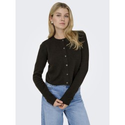 JDY Chloe Strik Cardigan - Chocolate Torte