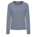 ONLY New Sophie O-Neck L/S Top - Soft Chambray/ Black Cofee