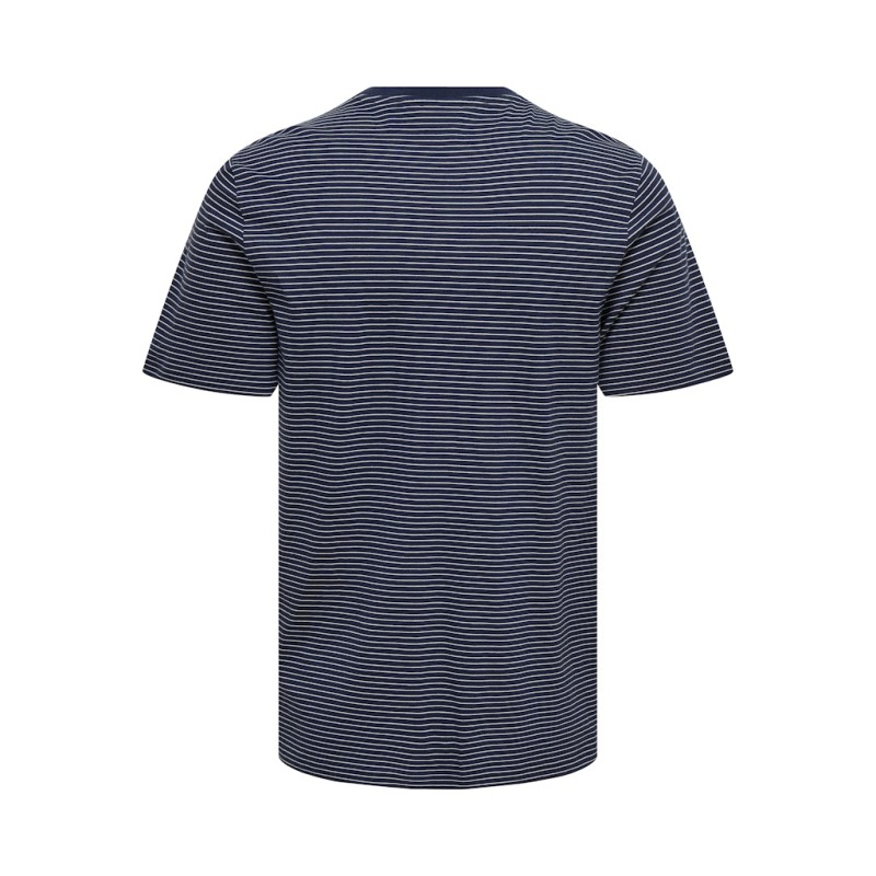 ONLY & SONS Fred Relaxed Stribet T-shirt - Navy Blazer