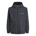 JACK & JONES Junior Niagra Ternet Jakke - Asphalt
