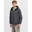JACK & JONES Junior Niagra Ternet Jakke - Asphalt