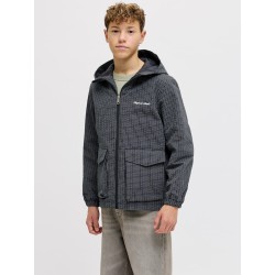 JACK & JONES Junior Niagra Ternet Jakke - Asphalt