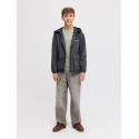 JACK & JONES Junior Niagra Ternet Jakke - Asphalt