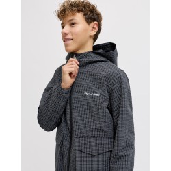 JACK & JONES Junior Niagra Ternet Jakke - Asphalt