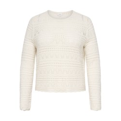 ONLY CARMAKOMA Elke L/S Strik Pullover - Birch