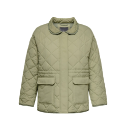 ONLY CARMAKOMA Jess Quiltet Jakke - Tea