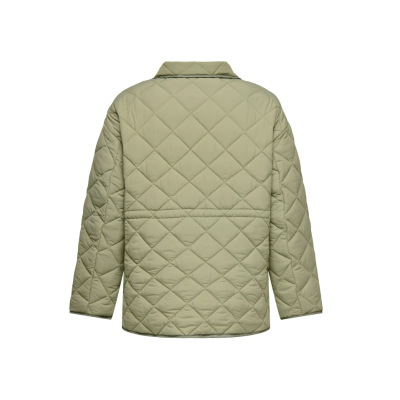 ONLY CARMAKOMA Jess Quiltet Jakke - Tea