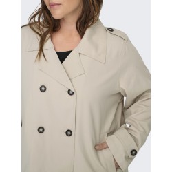 ONLY CARMAKOMA Hannah Kort Frakke - Humus