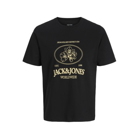 JACK & JONES Plus Nantucket T-shirt - Sort