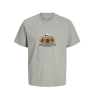 JACK & JONES Plus Catskills Kranie T-shirt - Seagrass