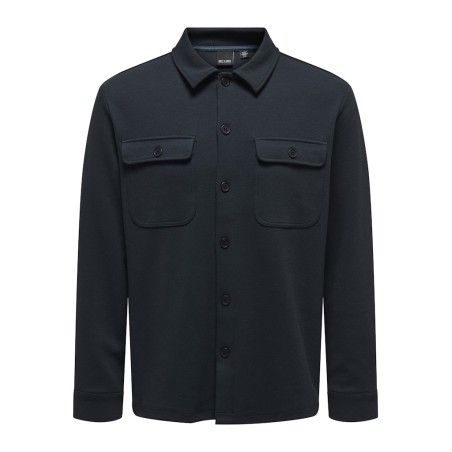 ONLY & SONS Kodyl Sweat Overshirt - Dark Navy