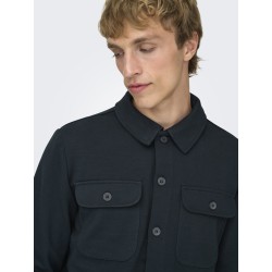 ONLY & SONS Kodyl Sweat Overshirt - Dark Navy