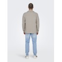 ONLY & SONS Kodyl Sweat Overshirt - Vintage Khaki