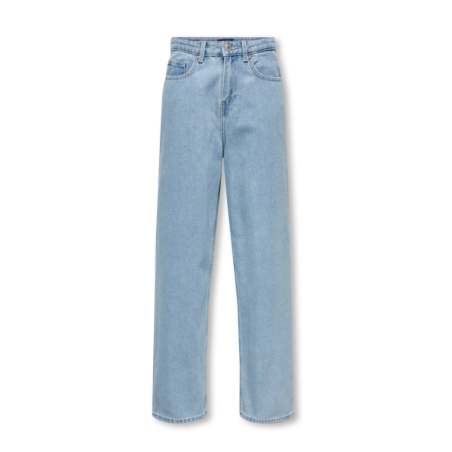 ONLY & SONS Junior Fade Loose Denim Jeans - Light Blue Denim