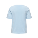 ONLY Only Bomuld T-shirt - Cashmere Blue