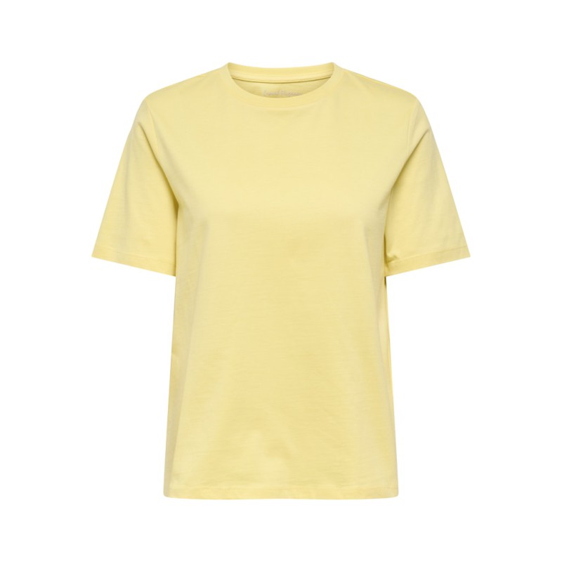 ONLY Freja Luxe T-Shirt - Lemon Meringue