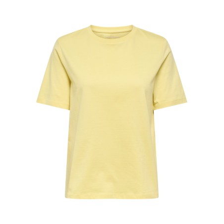 ONLY Freja Luxe T-Shirt - Lemon Meringue