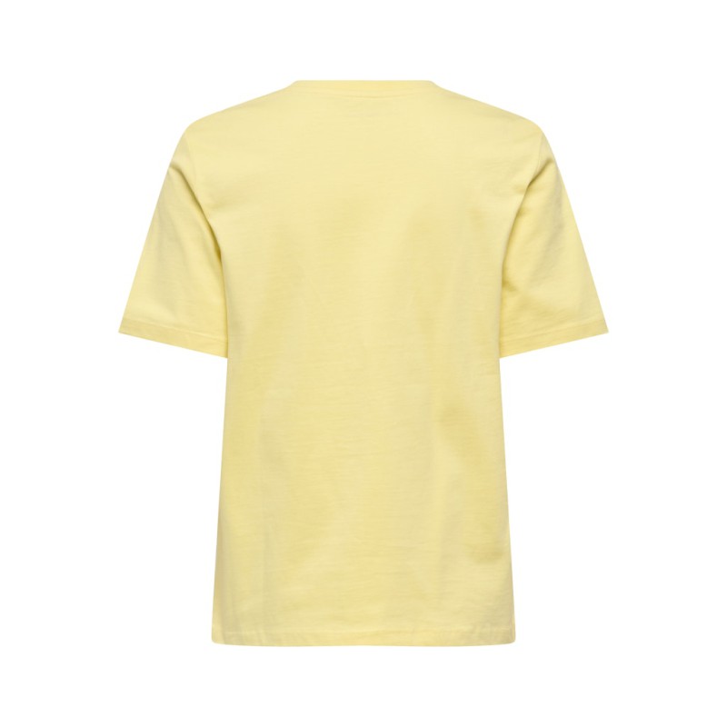 ONLY Freja Luxe T-Shirt - Lemon Meringue