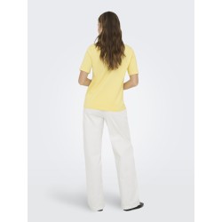 ONLY Freja Luxe T-Shirt - Lemon Meringue