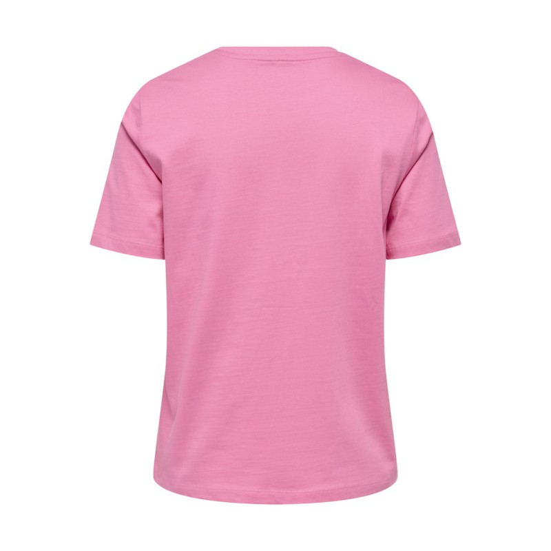 ONLY Freja Luxe T-Shirt - Sachet Pink