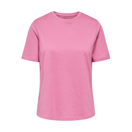 ONLY Freja Luxe T-Shirt - Sachet Pink