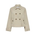 ONLY April Kort Jakke - Oxford Tan