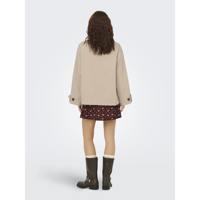 ONLY Eja Kort Jakke - Humus