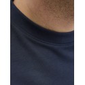 JACK & JONES Plus Fusion Chest Brand T-shirt - Outer Space