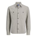 JACK & JONES Bluerayle Hør Solid L/S Skjorte - Lemon Pepper