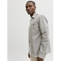 JACK & JONES Bluerayle Hør Solid L/S Skjorte - Lemon Pepper