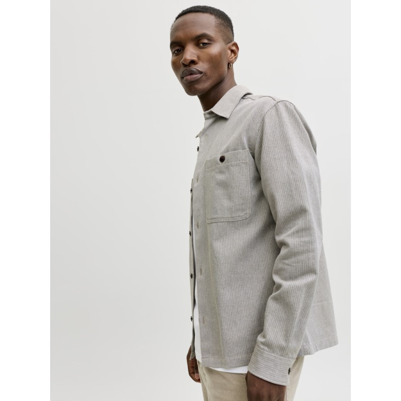 JACK & JONES Bluerayle Hør Solid L/S Skjorte - Lemon Pepper