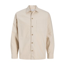 JACK & JONES Tristan Overshirt L/S - Moonbeam