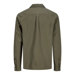 JACK & JONES Tristan Overshirt L/S - Dusty olive